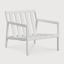 Fauteuil de jardin 1 place Aluminium blanc / pas de coussin Jack