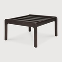 Repose-pieds Acajou brun foncé / Pas coussin Jack