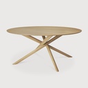 Table repas 150cm Chêne Mikado