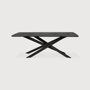Table repas 280cm Chêne Noir Mikado