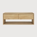 Meuble TV 120cm Chêne Nordic
