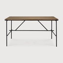Bureau 140x70cm Teck Brun Oscar