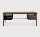 Bureau 200x90cm Teck Brun Oscar