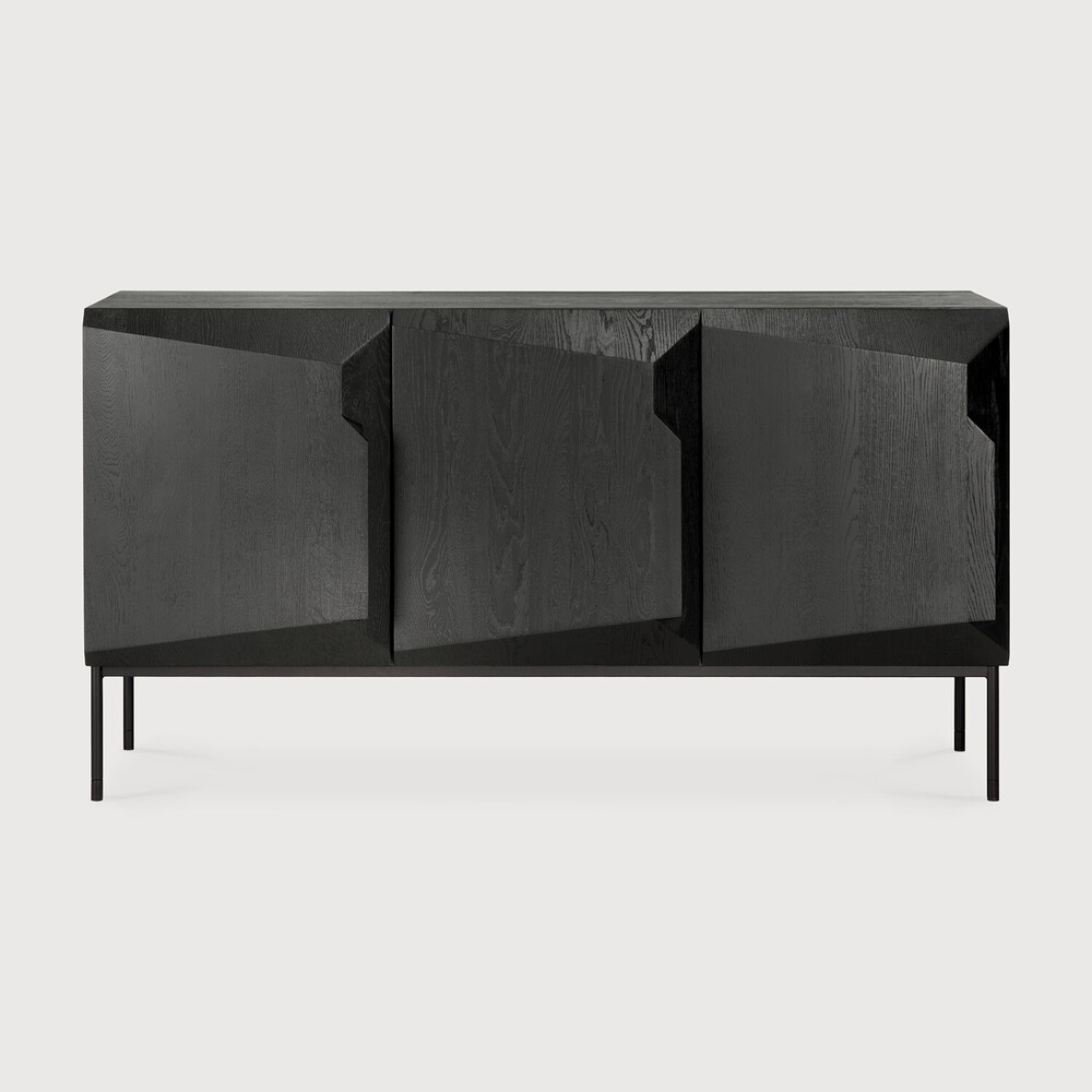 Buffet 150cm Chêne noir Stairs