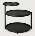 Table d'appoint à plateau Swivel Plateau vide poche + 2 small Tray