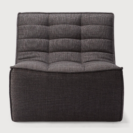 Module de canapé 1 place Dark Grey  N701