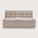 Module de canapé 2 places Beige N701