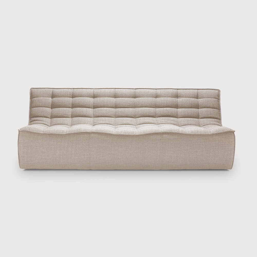 Module de canapé 3 places Beige N701