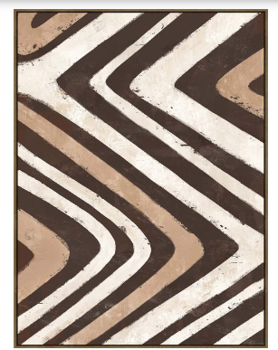 Tableau SURF beige & marron