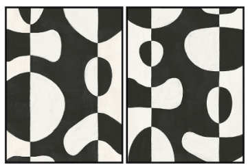 Tableau PALAIS BULLES noir & blanc