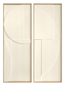 Tableau ASS.3D ART blanc