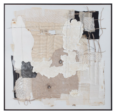 Tableau ABSTRACT gris & beige
