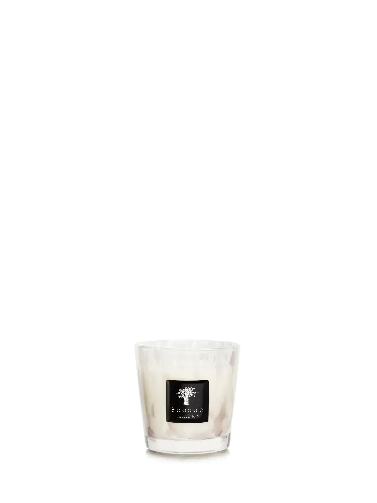 Bougie White Pearls