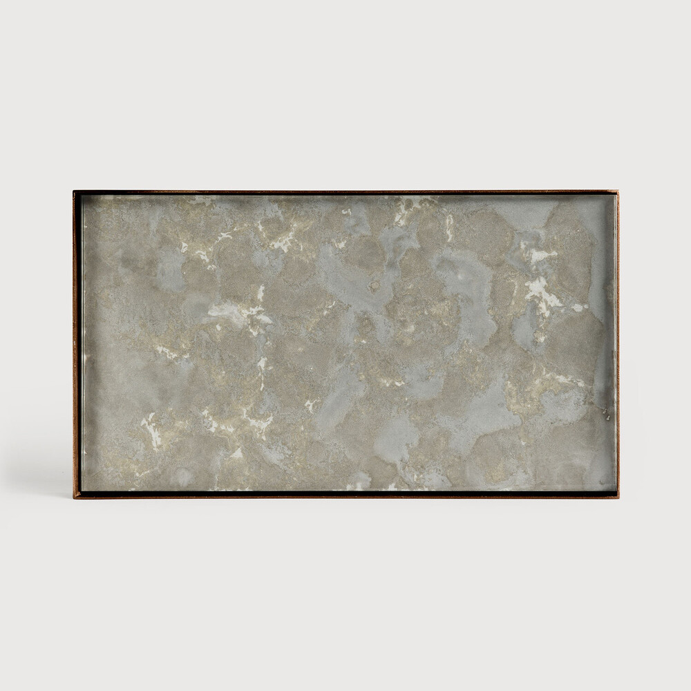 [20384] Plateau Aged 31x17cm Tray