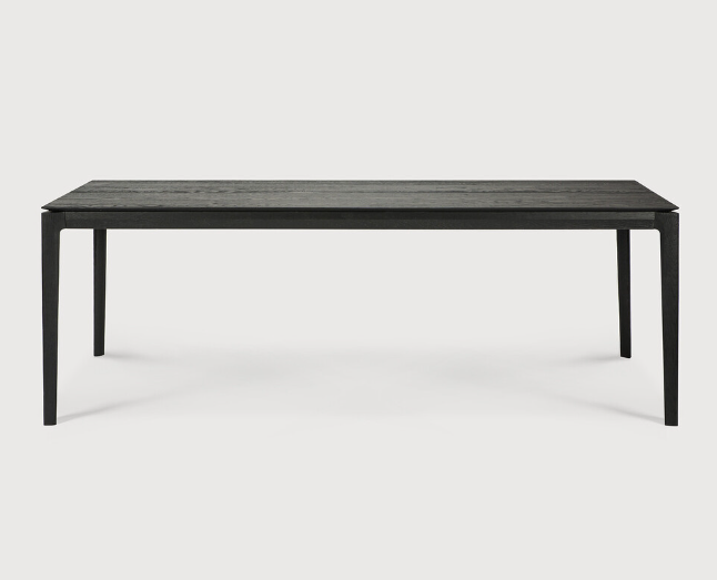 [51508] Table 220x95cm Chêne noir Bok