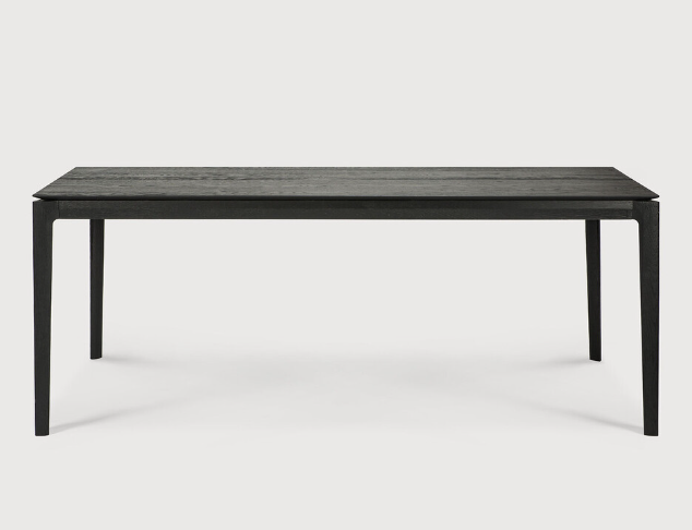 [51507] Table 200x95cm Chêne noir Bok