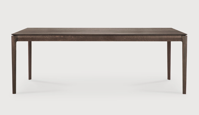 [51559] Table 220x95cm Chêne brun Bok