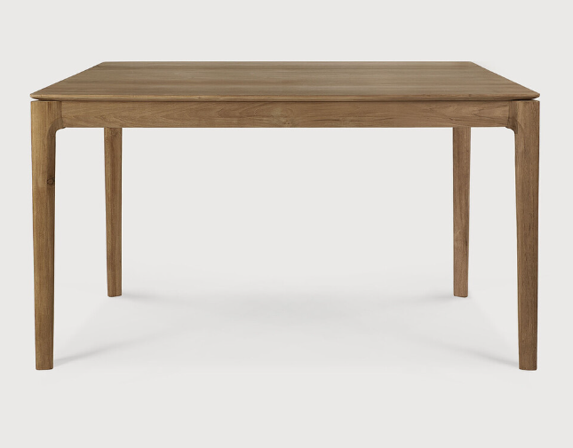 [10157] Table 140x80cm Teck Bok
