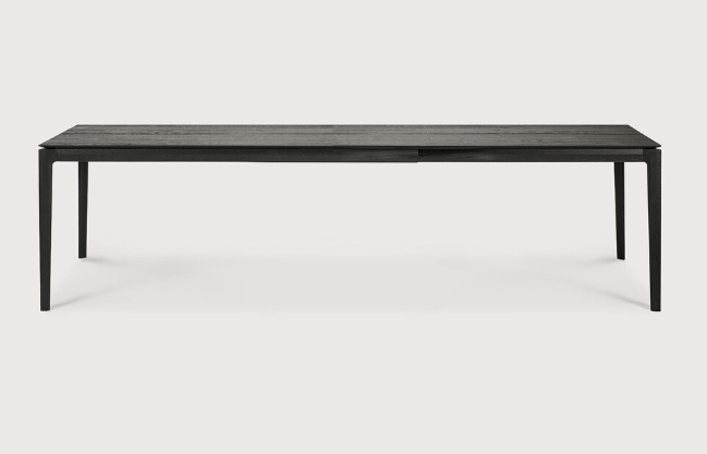 [51544] Table allonges 180 x 280cm Chêne noir Bok
