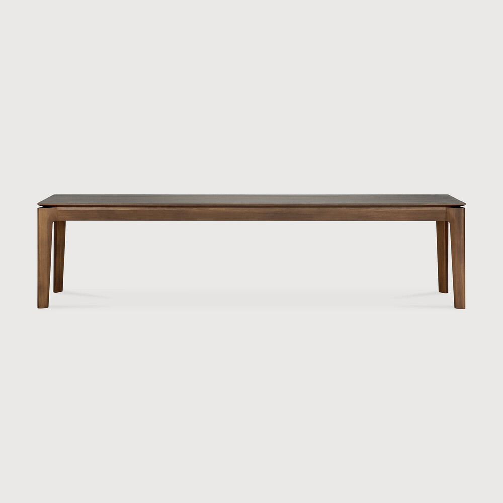 [10679] Banc 186cm Teck brun Bok