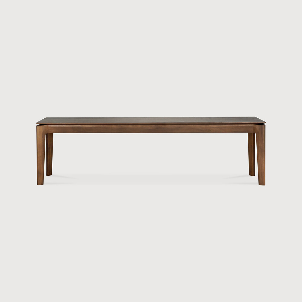 [10678] Banc 166cm Teck brun Bok