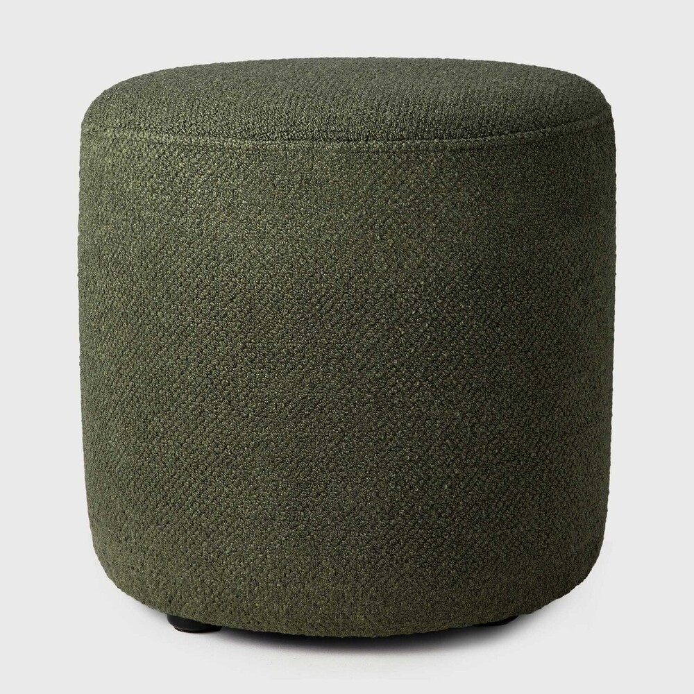 [20146] Pouf 40cm Pine Green Barrow
