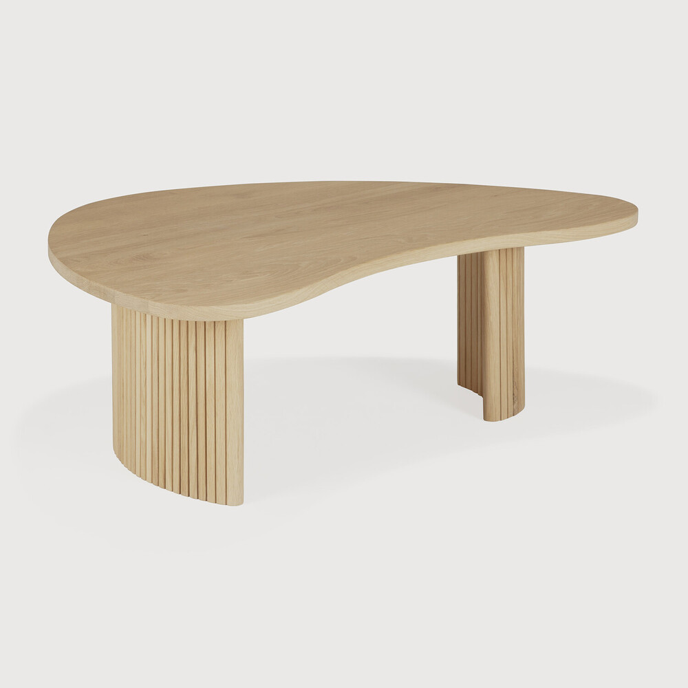 [50791] Table 90x61x29cm Chêne Boomerang
