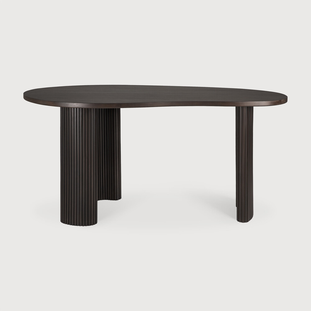 [35011] Bureau Teck Brun Boomerang