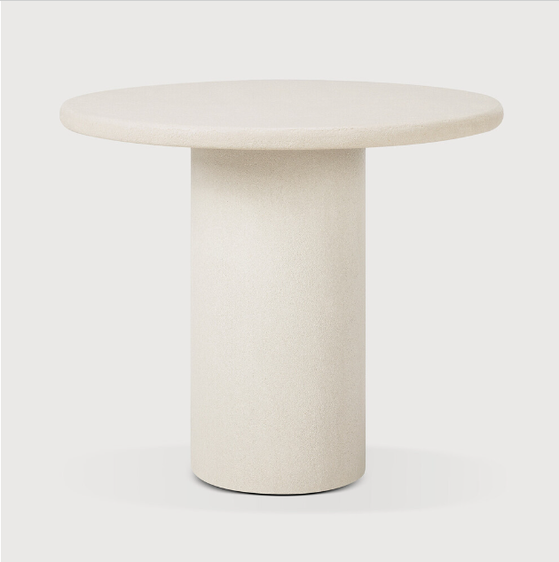 [26422] Table de repas 90x90x76cm Microciment Elements