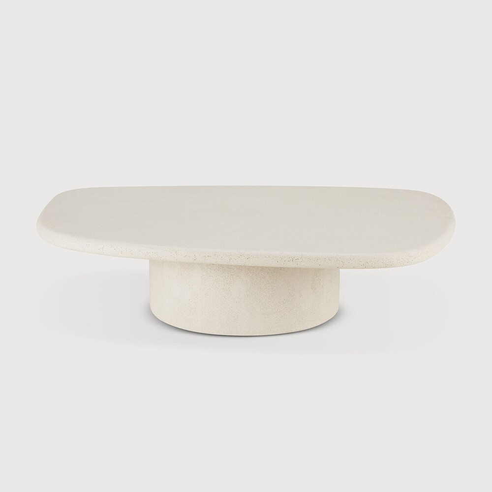 [26412] Table basse 134x96x30cm Microciment Elements