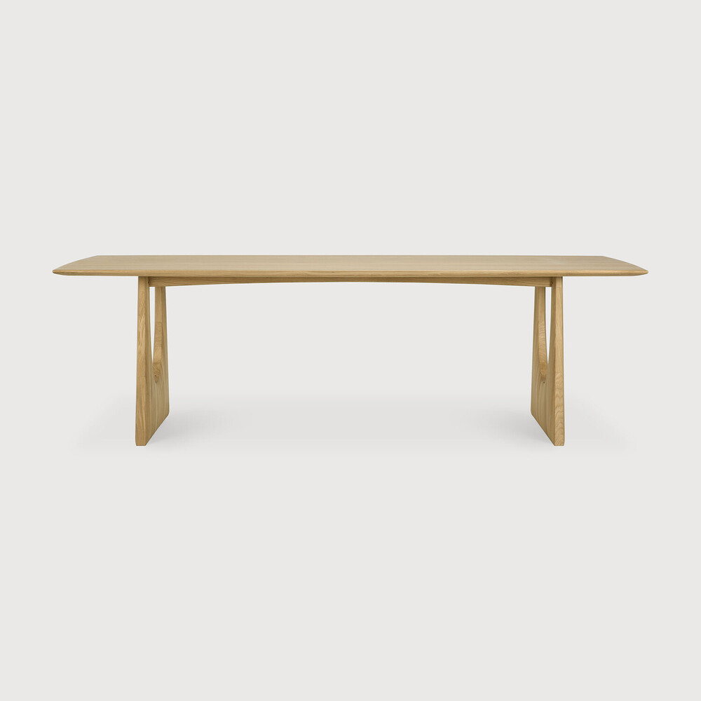 [55013] Table de repas 250cm Chêne Geometric