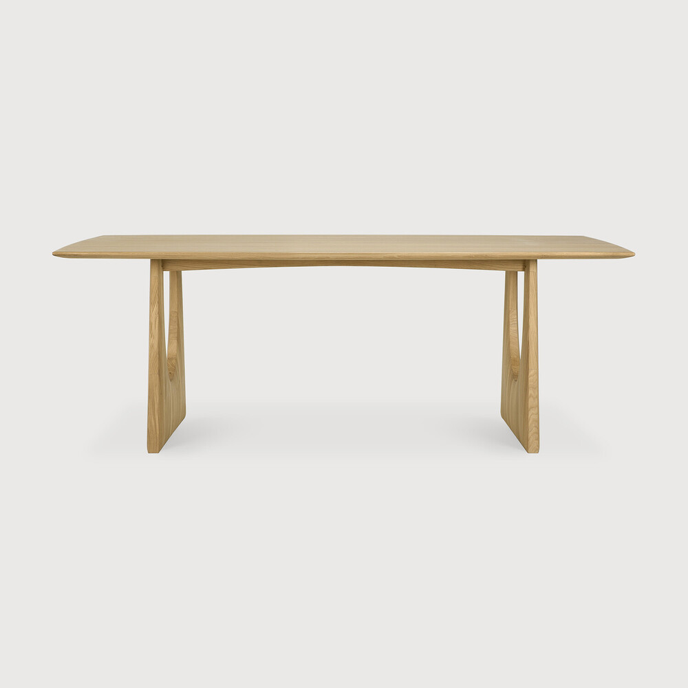 [53057] Table de repas 220cm Chêne Geometric