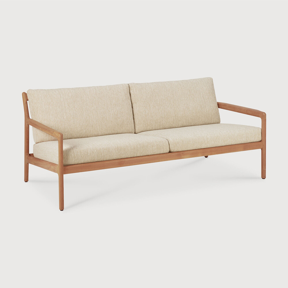 [10241] Canapé 2 places Teck  / coussin Natural Jack