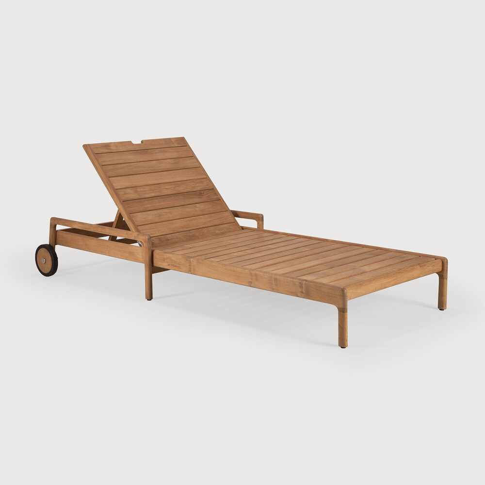 [10256] Chaise longue de jardin Teck  / pas de coussin Jack