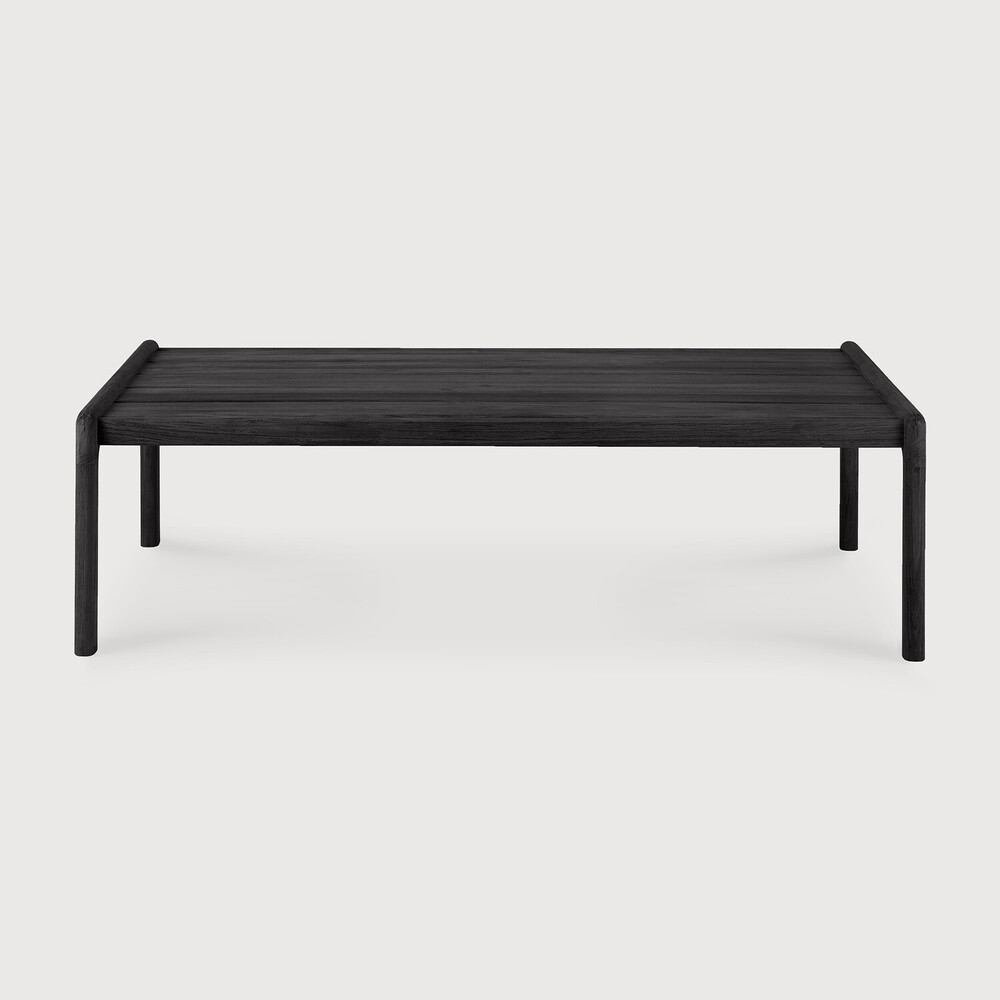 [10245] Table basse de jardin 120cm Teck noir Jack