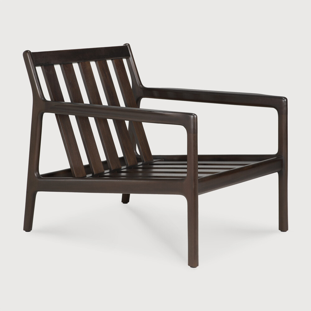 [35100] Fauteuil intérieur Acajou brun foncé / Pas coussin Jack