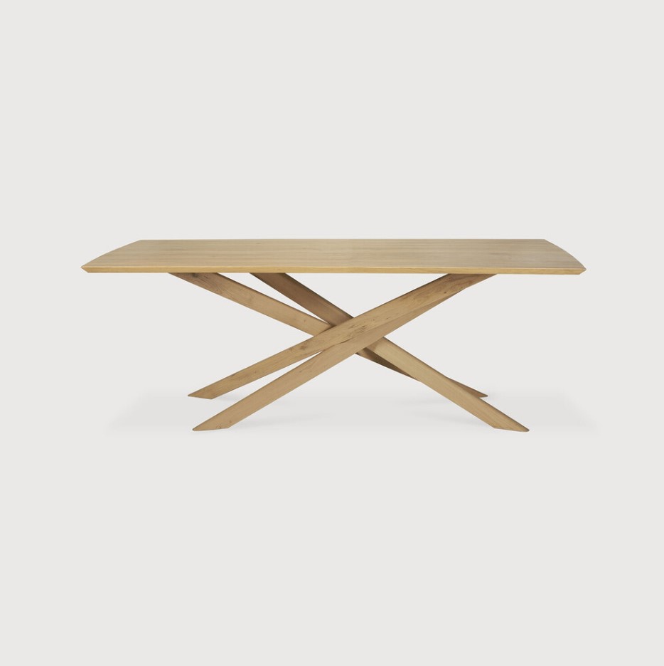 [50180] Table repas 280cm Chêne Mikado