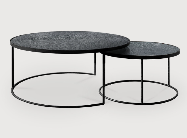 [20701] Table basse gigogne Charcoal Nesting