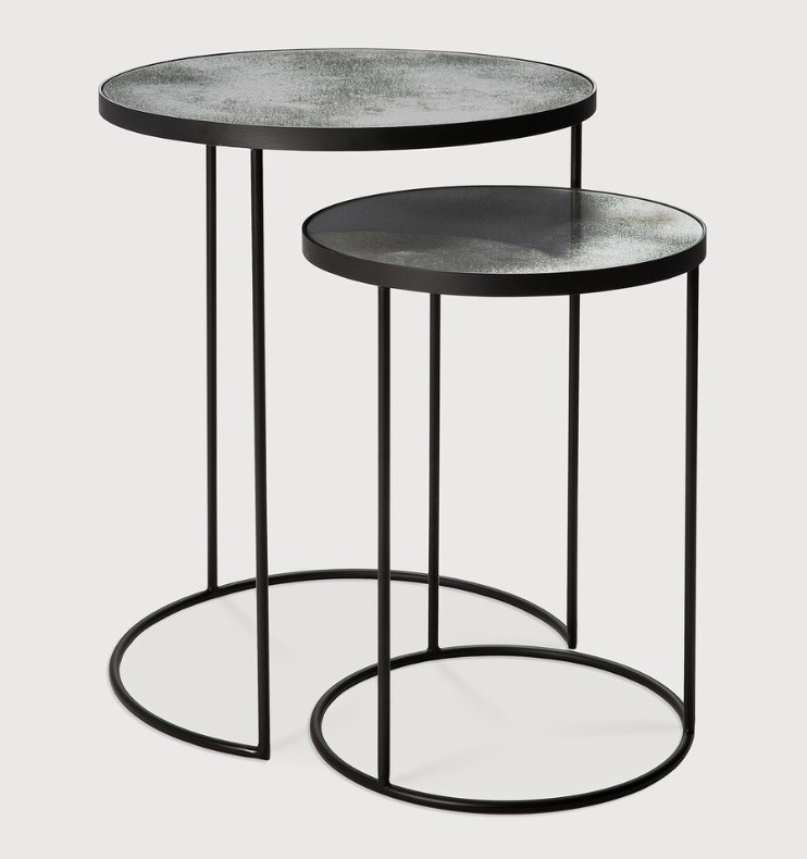[20723] Table d'appoint gigogne Clear Nesting
