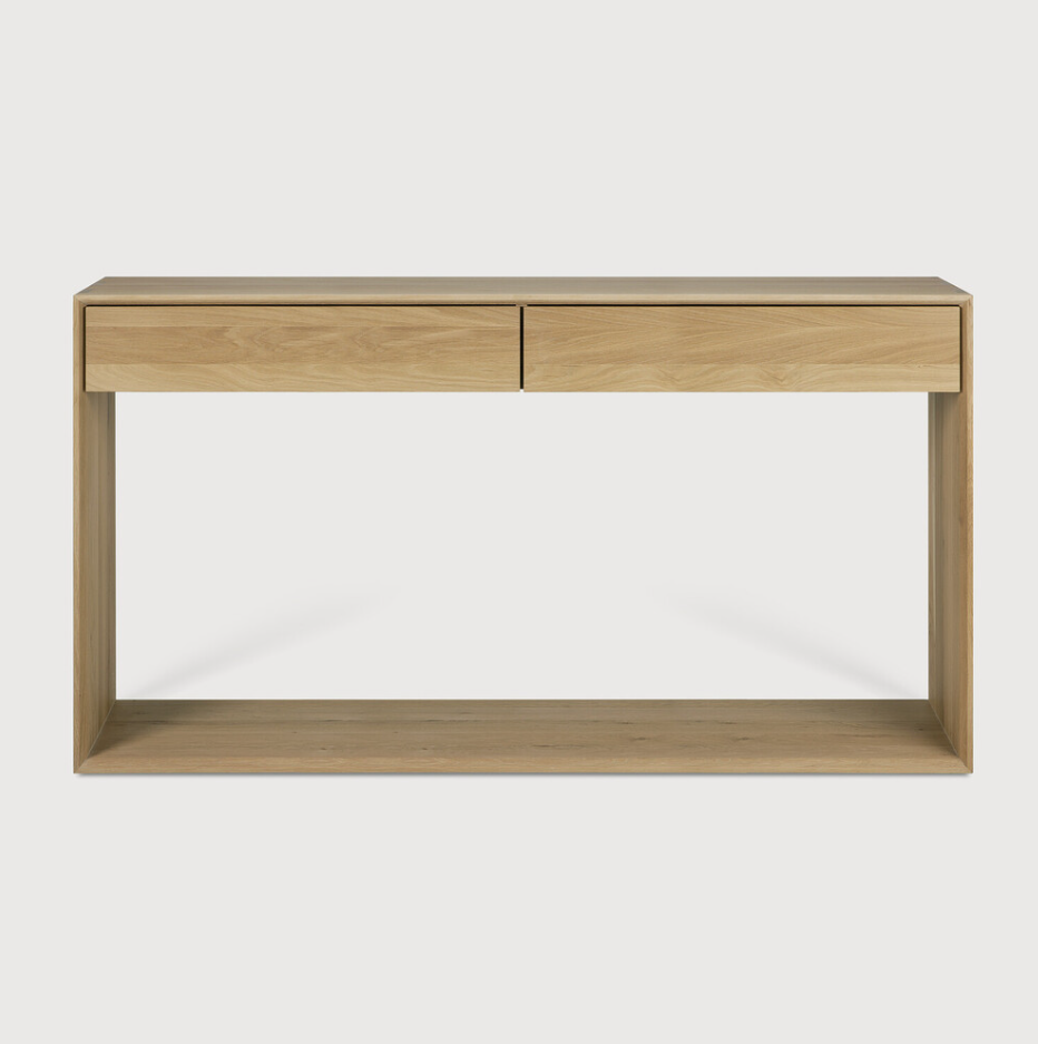 [51444] Console 160cm Chêne Nordic