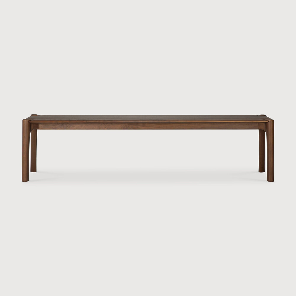 [11554] Banc 186cm Teck Brun PI