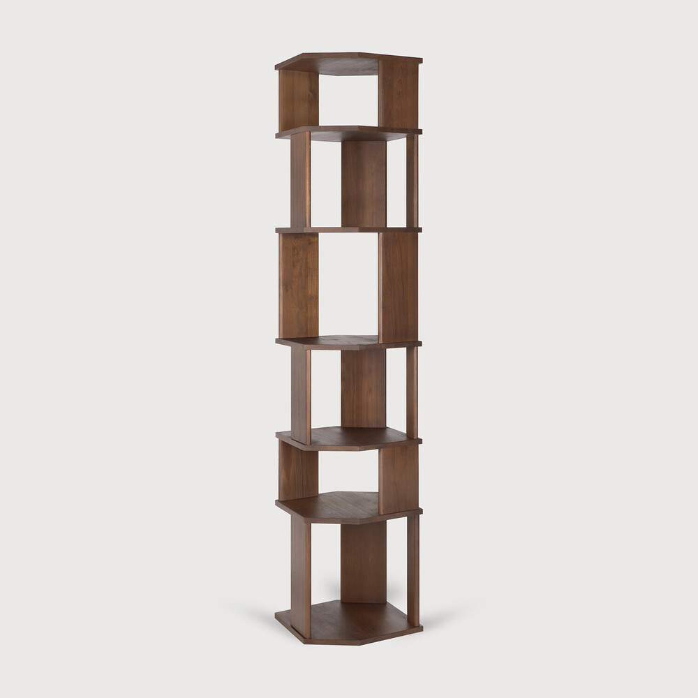 [10131] Colonne Teck Brun Stairs