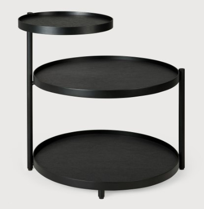 [20729] Table d'appoint à plateau Swivel Plateau vide poche + 2 small Tray